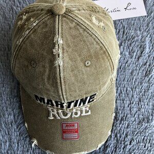 NEW Martine Rose Rolled Back Cap